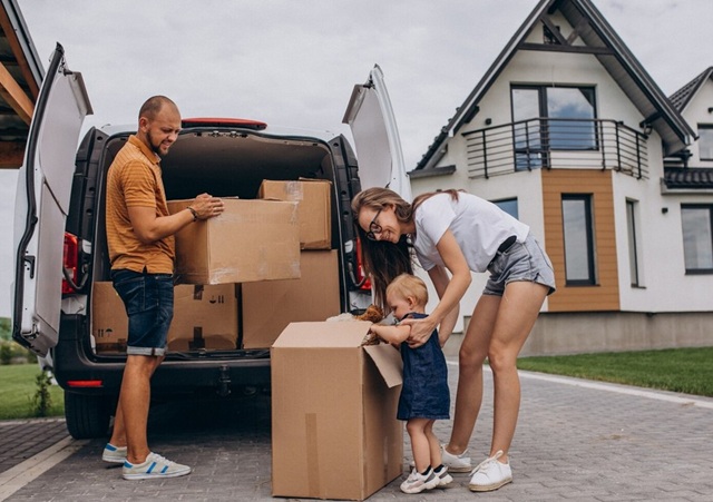 stěhování věcí
